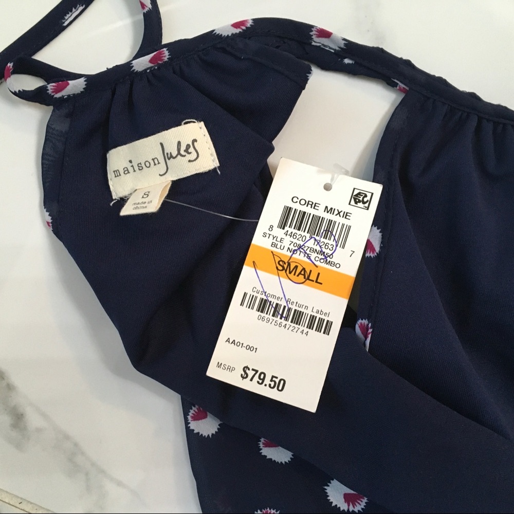 Maison Jules - Sleeveless A-Line Printed Core Mixie Dress - Picture 11 of 14